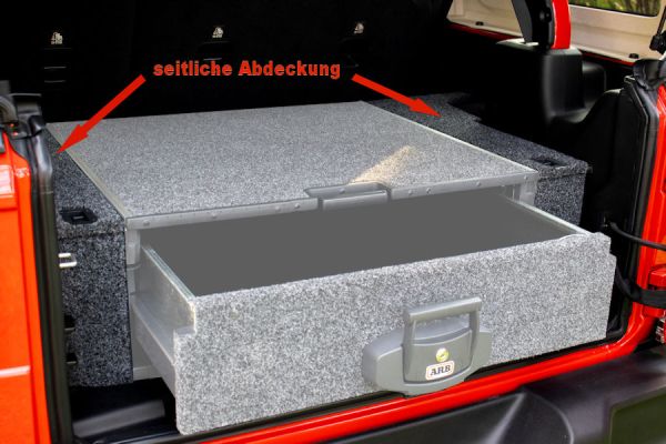 Abdeckung Outback Schublade seitlich für Jeep Wrangler JL 18- 4-Türer ARB 37-SFJL4DFKIK