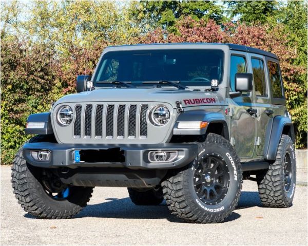 Alu Felge Alloy schwarz 8,5x18 ET +32 mit TÜV Alloy wheel 1450 Jeep Gladiator JT 19-