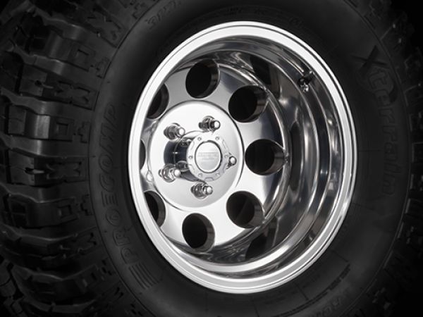 Alu Felge Alcoa Design Optik 10x15 mit TÜV-Gutachten - Jeep Wrangler TJ