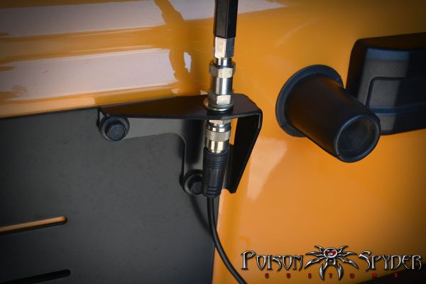 Antennenhalter hinten Jeep Wrangler JK 07-18 Poison Spyder PS1728A10 Antenna Bracket rear