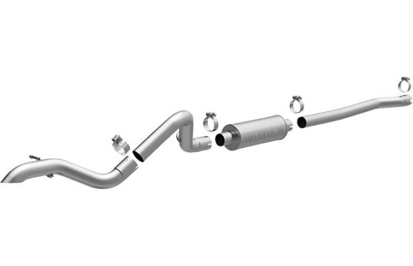 Auspuffanlage Edelstahl Rock Crawler Series Jeep Wrangler JL 18- 4-Türer Magnaflow 19386 Rock Crawler Series Cat Back Exhaust Sy