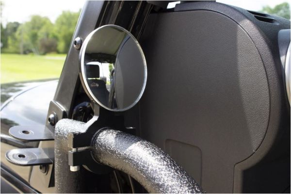 Außenspiegel für Tube Doors Jeep universal Fishbone Offroad FB21114 Billet Tube Door Mirror