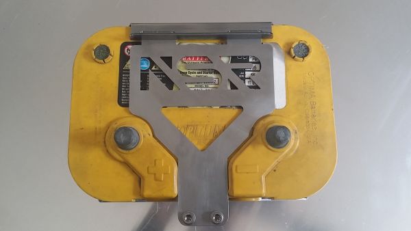 Batteriehalter für OPTIMA Batterien red + yellow  universal von NSR