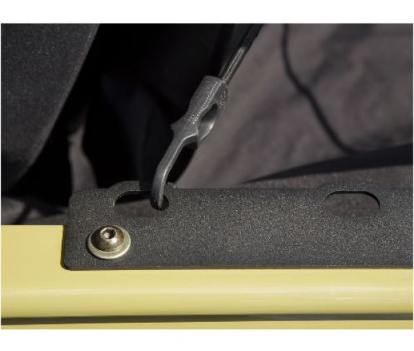 Befestigungsleisten Jeep Wrangler JK 07-18 4-Türer Rugged Ridge 13516.70 Trail Anchor Rails; Jeep Wrangler JKU, 4-Door