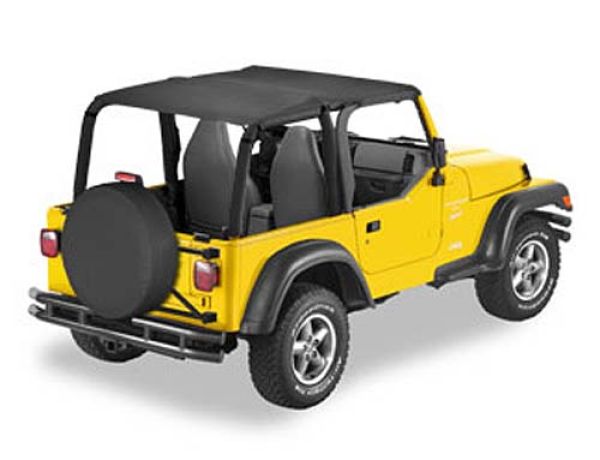 Bikinitop Header Safari Version Black Diamond Jeep Wrangler TJ 03-06 2-Türer