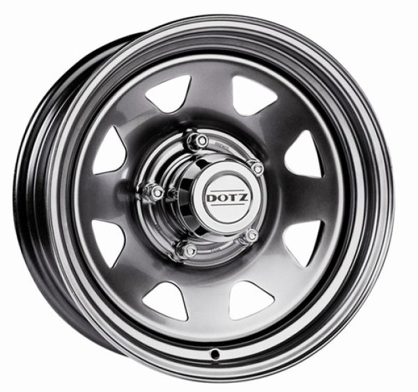 DOTZ Stahlfelge 7x16, 6x139.7 ET36, ohne Muttern