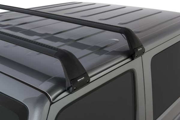 Dachträger Jeep Wrangler JK JL 07- 2-Türer Rhino-Rack SG60 Gutter-Mount Vortex 2-Bar Roof Rack for 07- Wrangler JK & JL