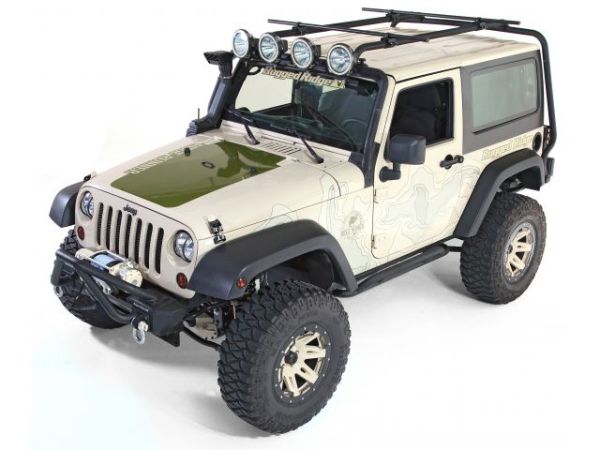 Dachträger Kit Sherpa Roof Rack Jeep Wrangler JK 07- 2-Türer Rugged Ridge 11703.21