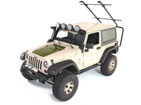 Dachträger Sherpa Jeep Wrangler JK 07- 2-Türer 136 kg. Rugged Ridge 11703.01 Roof Rack