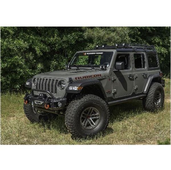 Dachträger für Jeep Wrangler JL 18- 4-Türer mit Hardtop Rugged Ridge 11703.04 Roof Rack, with Basket; 18- JL 4Dr Hardtops