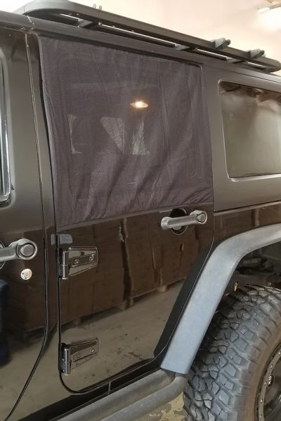 Deepsleep Fliegenschutznetz Jeep Wrangler JK -18 / JL 4-Türer 18- window screen set SCRNS