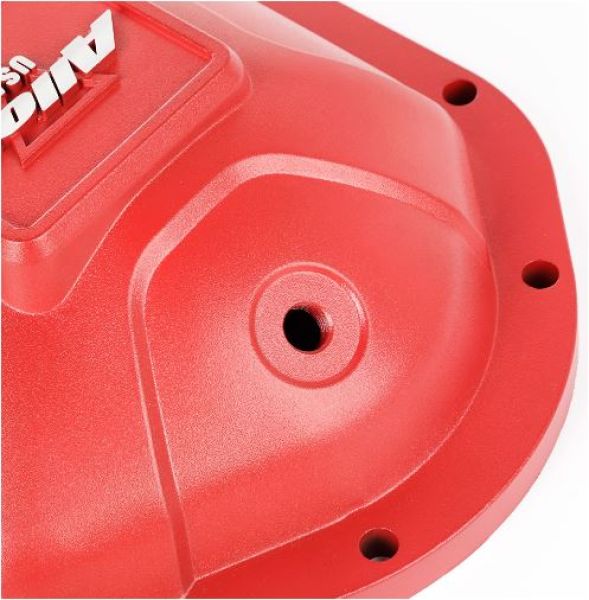 Differential Deckel Alu rot D44 Alloy 11212 Aluminum Differential Cover, Dana 44, Red