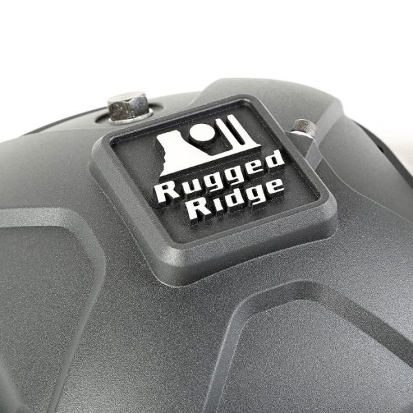 Differential Deckel Alu schwarz verstärkt DANA 30 Rugged Ridge 16595.13 Boulder Aluminum Differential Cover, Dana 30, Blk