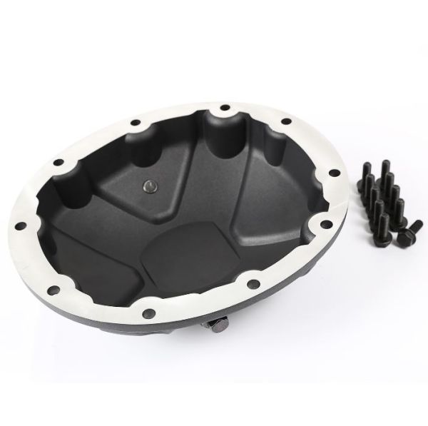 Differential Deckel Alu schwarz verstärkt DANA 35 Jeep 84-06 Rubicon Rugged Ridge 16595.14 Boulder Aluminum Differential Cover;