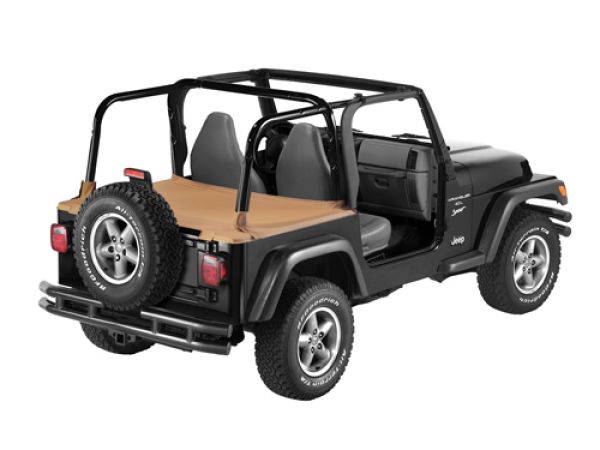 Duster Laderaumabdeckung in Verbindung mit Supertopgestänge Jeep Wrangler TJ 97-02 Spice