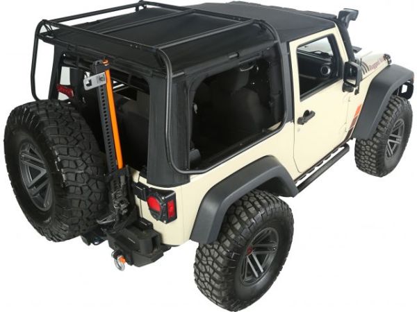 EXO Top Dachträger mit Verdeck Jeep Wrangler JK ab BJ 07