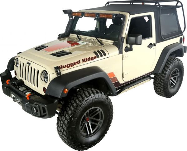 EXO Top Dachträger mit Verdeck Jeep Wrangler JK ab BJ 07