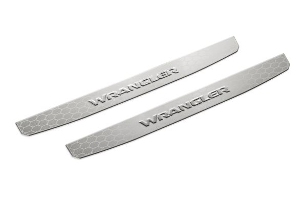 Mopar 82215395 Stainless Steel Door Sill Guards