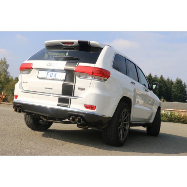 Endschalldämpfer rechts/links 2x90 Typ 25 Jeep Grand Cherokee WK II 5,7l FOX JE023014-292