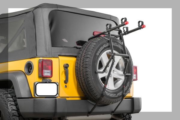 Fahrradträger für 2 Fahrräder Jeep universal Allen Sports 302DN Premium 2 Bike Spare Tire Mounted Bike Rack