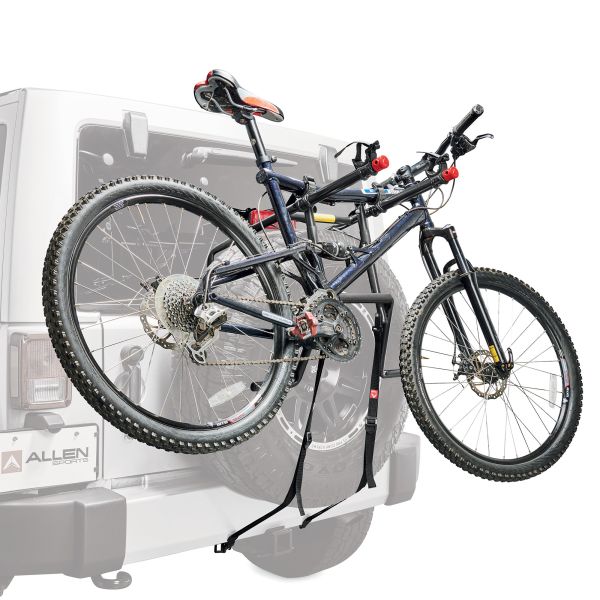 Fahrradträger für 2 Fahrräder Jeep Wrangler JL 18- Allen Sports 322DN Premium 2 Bike Spare Tire Mounted Bike Rack for 18- Jeep W