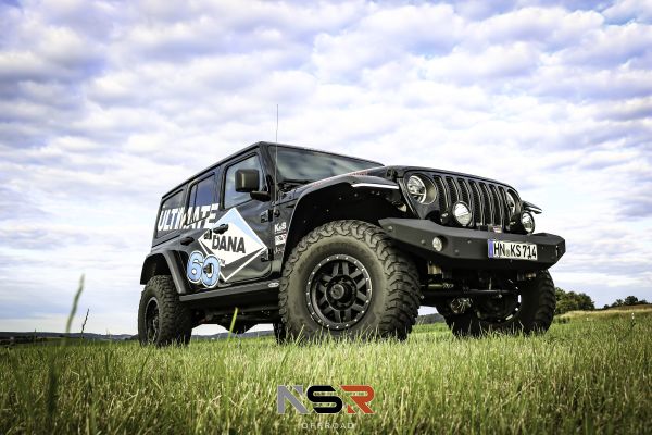 Flankenschutz Trittbrett Rockslider elektrisch Jeep Wrangler JL 4-Türer 2018- Rock-Slide Engineering BD-SS-300-JL4 Gen II Steps-