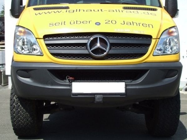 Frontaufnahme Mercedes Sprinter, VW Crafter, '06-, inkl. Abdeckung