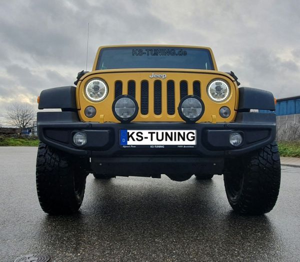 Frontstoßstange 10th Anniversary MOPAR Off Road Bumper Jeep Wrangler JK BJ 2007- Windenstoßstange Mopar 82213653 Rubicon 10th An