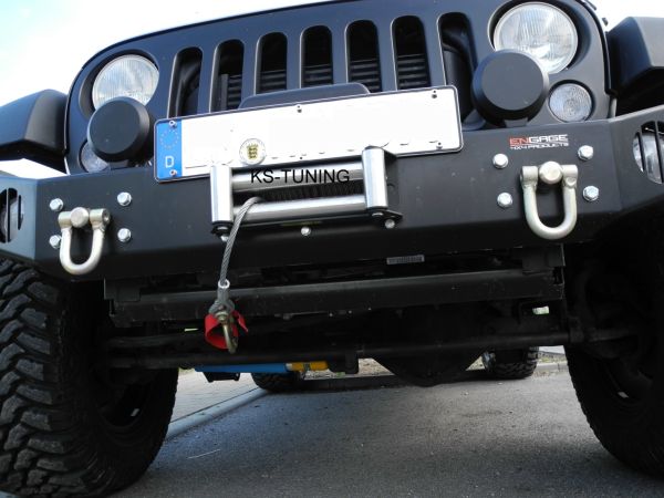 Abdeckung Schäkel f.Frontstoßstange Stoßstange Bumper Jeep Wrangler JK ENGAGE 2007