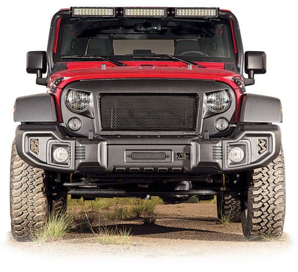 Frontstoßstange Heckstoßstange matt schwarz Jeep Wrangler JK 07-18 Rugged Ridge 11544.60 Spartacus Bumper Set, Front&Rear, 07-18