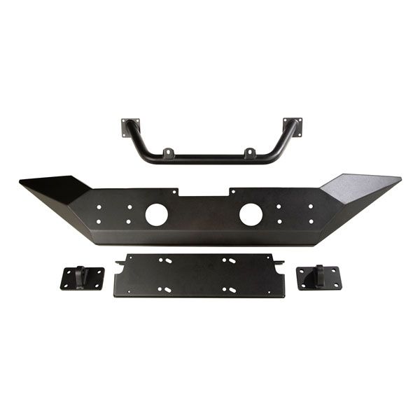 Frontstoßstange Spartan Set Jeep Wrangler JL 18- Rugged Ridge 11548.41 Spartan Front Bumper, HCE, W/Overrider; 18-19 JL