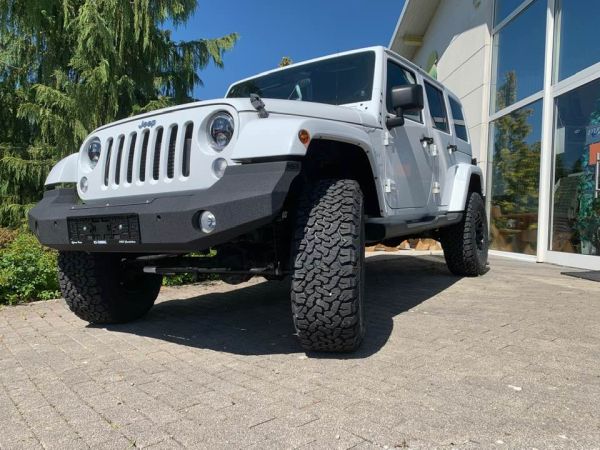 Frontstoßstange Stoßstange Bumper NSR Jeep Wrangler JK ab 07 - 18 Jeep NSR Premium Euro Front Bumper Seilwindenstoßstange Stahl