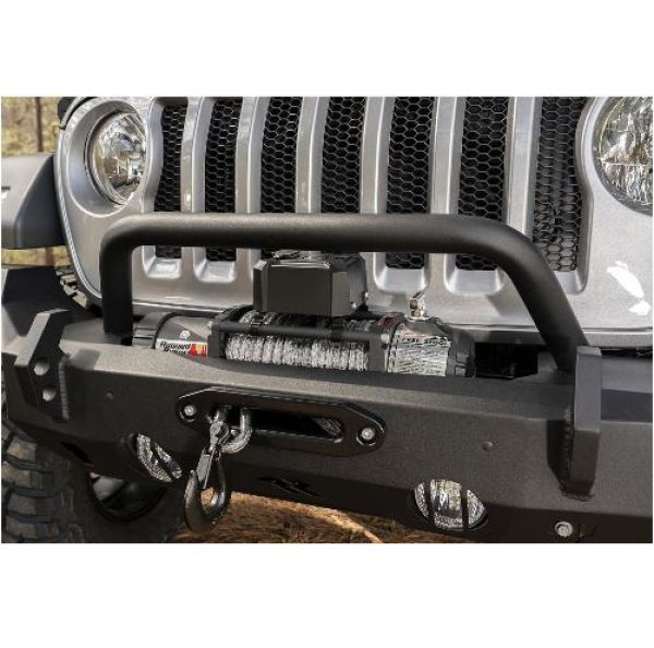 Frontstoßstange Stoßstange HD Breit Jeep Wrangler JK 07-18 JL 18- Gladiator JT 20- Rugged Ridge 11540.31 HD Bumper, Full Width,