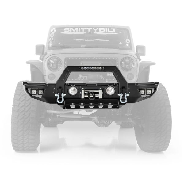 Frontstoßstange Stoßstange Stryker full width Jeep Wrangler JK 07-18 JL 18- Smittybilt SB76730 Stryker Bumper full width front