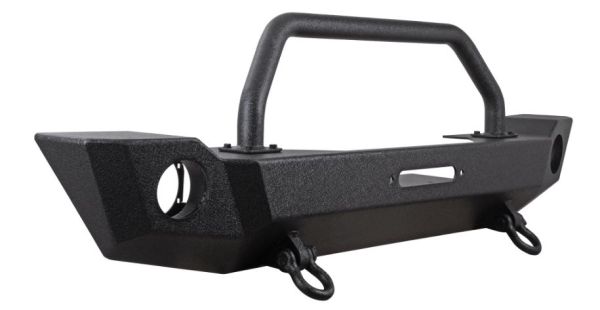 Frontstoßstange mit Bügel Stahl schwarz Jeep Wrangler JL 18- ohne TÜV