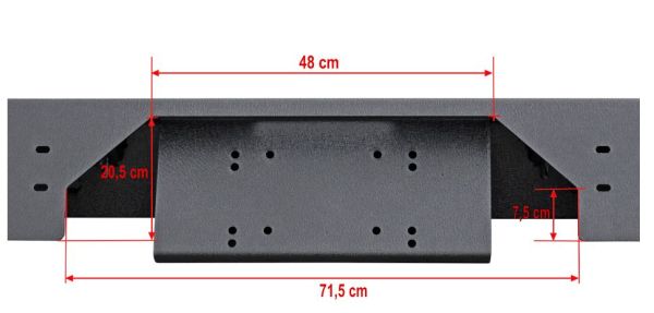 Frontstoßstange mit Bügel Stahl schwarz Jeep Wrangler JL 18- ohne TÜV