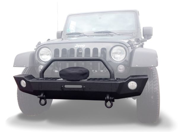 Frontstoßstange mit Bügel schwarz Stahl Jeep Wrangler JK 07-18 Artikel 8480