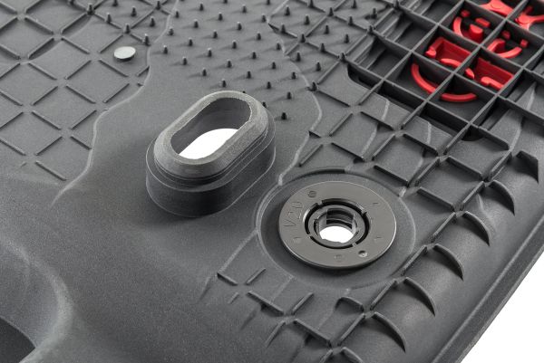 Fußmatten Allwetter Set vorne und hinten Jeep Wrangler JL 4-Türer 18- Mopar 82215203AC All-Weather Front & Rear Floor Liner Set