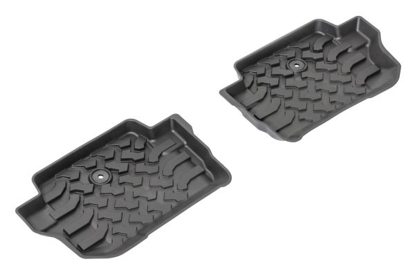 Fußmatten schwarz Jeep Wrangler JL 18- 2-Türer Quadratec 14254.0401 Ultimate All Weather Floor Liners for 18- Jeep Wrangler JL 2