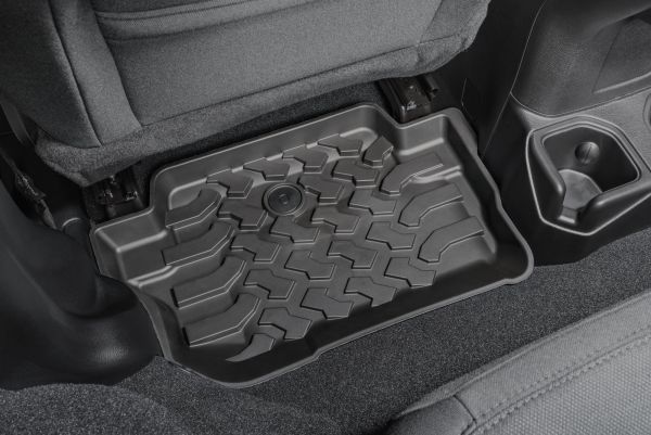 Fußmatten schwarz Jeep Wrangler JL 18- 2-Türer Quadratec 14254.0401 Ultimate All Weather Floor Liners for 18- Jeep Wrangler JL 2