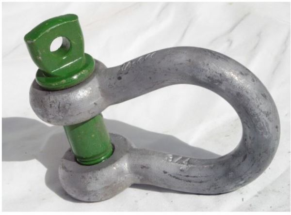 Gigglepin SHACKGP Schäkel Green Pin Rated Shackles 2t-4,75t