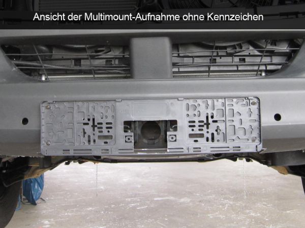 HIDDEN Multi-Mount Mercedes Sprinter 907 ab 2018, Heck- und Allradantrieb 1-259110