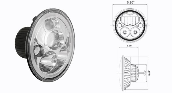 Hauptscheinwerfer LED 7