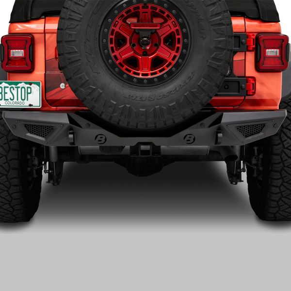 Heckstoßstange Highrock 4x4 Granite Series Jeep Wrangler JL 18- Bestop 44961-01 Rear bumper