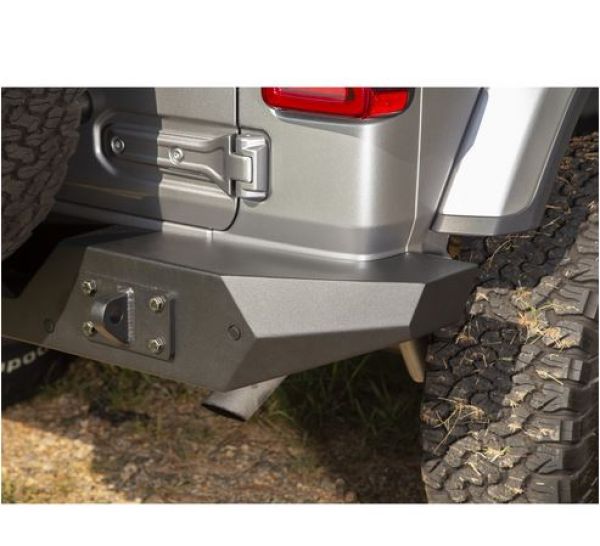 Heckstoßstange Spartan volle Breite Jeep Wrangler JL 18- Rugged Ridge 11548.51 Spartan Rear Bumper, Full Width; 18-19 Jeep Wrang