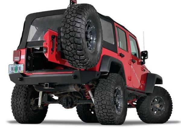 Heckstoßstange WARN Elite Jeep Wrangler JK 2007- Warn 1-89525