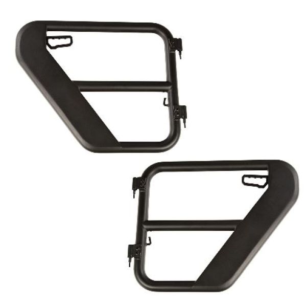 Hintertür Tür Set hinten schwarz Jeep Wrangler JL 18- Rugged Ridge 11509.14 Rear Tube Doors, Black; 18- Wrangler JL