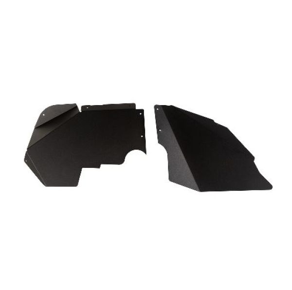 Innenliegender Kotflügelschutz Set vorne Alu schwarz Jeep Wrangler JK 07-18 Rugged Ridge 11615.07 Inner Fenders, Front Pair, Bla