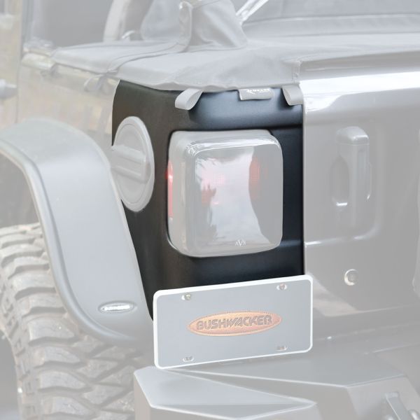 Karosserieecken Trail hinten Jeep Wrangler JL 18- Bushwacker 14084 Trail Armor Rear Corners for 18- Jeep Wrangler JL and JL Unli