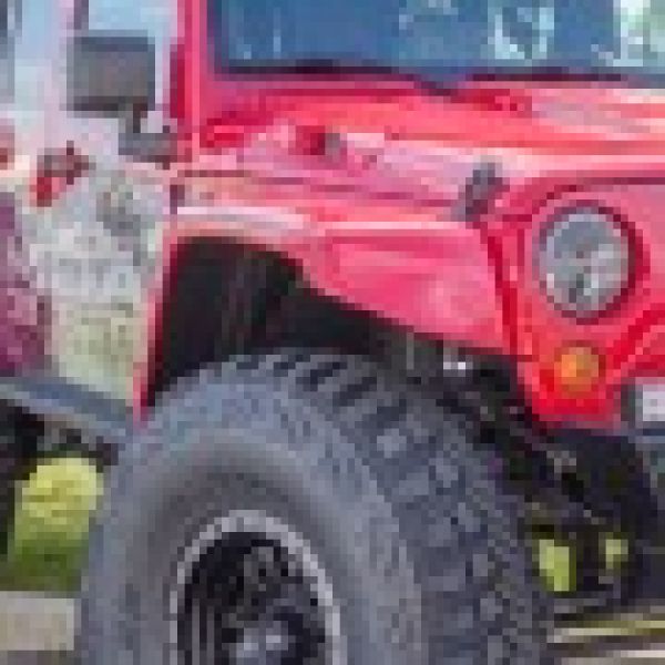 Kotflügelverbreiterung Jeep Wrangler JK 4 Türer JK-MAX +20mm FLARES 2007-